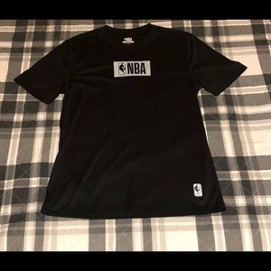 Black nba warmup tee